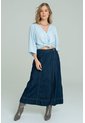 Falda Detroit Azul Ragged Pf21320022 de Ragged