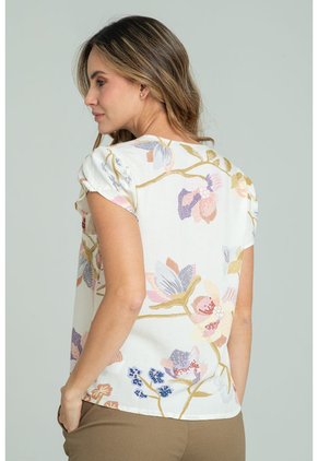 Blusa Lirem Blanco Ragged Pf11113223