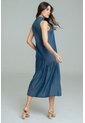 Vestido Galicia Azul Ragged Pf21510023 de Ragged