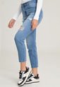 Jeans Mom Giotto Azul Ragged Pf21440001 de Ragged