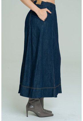 Falda Detroit Azul Ragged Pf21320022