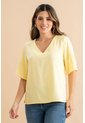 Blusa Bona Amarillo Ragged Pf31113584 de Ragged
