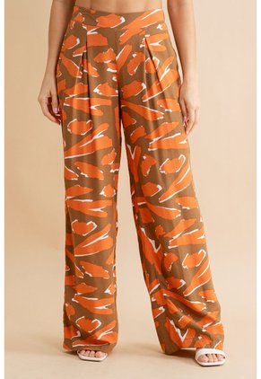 Pantalon Camila Café Ragged Pf31310753