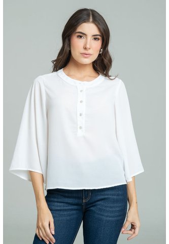 Blusa Julia Blanco Ragged Pf12110880 Ragged