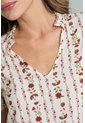 Blusa Nhiall Beige Ragged Pf11113180 de Ragged