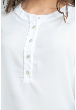Blusa Julia Blanco Ragged Pf12110880