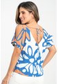 Blusa Ghanni Azul Ragged Pf31113562 de Ragged