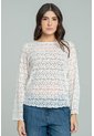 Top Blonda Blanco Ragged Pf11121191 de Ragged