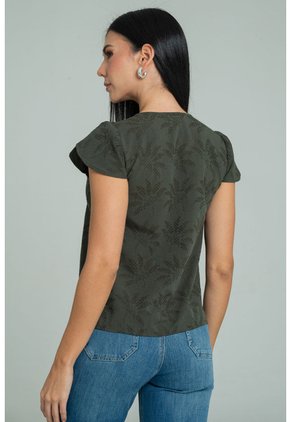 Blusa Melva Verde Ragged Pf11113192