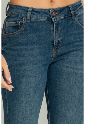 Jeans Mom Paris Azul Ragged Pf21350076