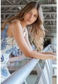 Vestido Mila Azul Ragged Pf11511483 de Ragged