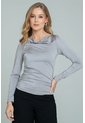 Top Lou Drapeado Plateado Ragged Pf11121180 de Ragged