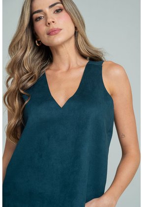 Blusa Canfrem Verde Ragged Pf11113182