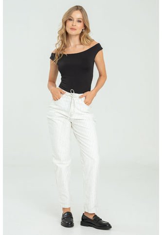 Jeans Anami Blanco Ragged Pf21350059 Ragged