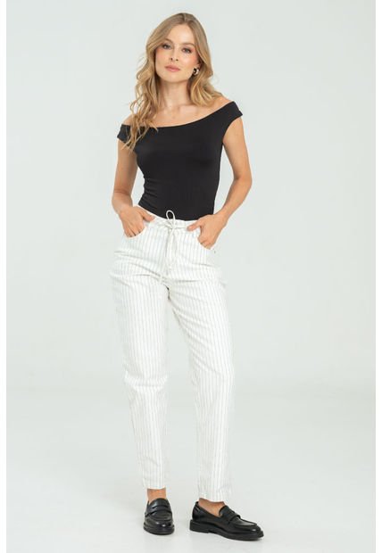 Jeans Anami Blanco Ragged Pf21350059