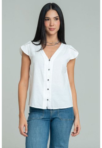Blusa Melva Blanco Ragged Pf11113192 Ragged