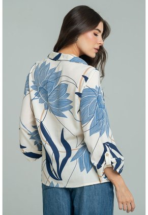 Bluson Fele Azul Ragged Pf11113222