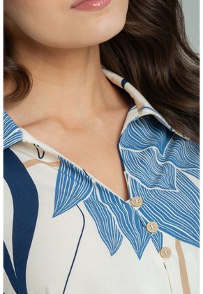Bluson Fele Azul Ragged Pf11113222