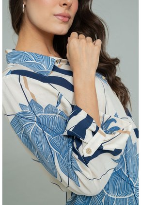 Bluson Fele Azul Ragged Pf11113222