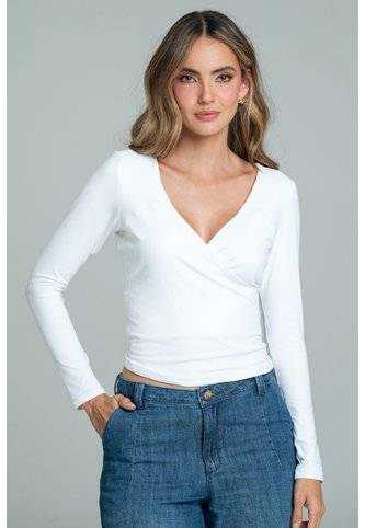 Top Milan Blanco Ragged Pf13120855 Ragged