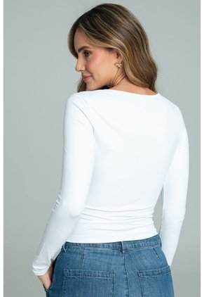 Top Milan Blanco Ragged Pf13120855