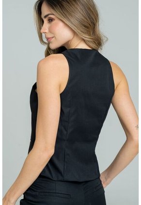 Chaleco Khrewe Negro Ragged Pf12150033