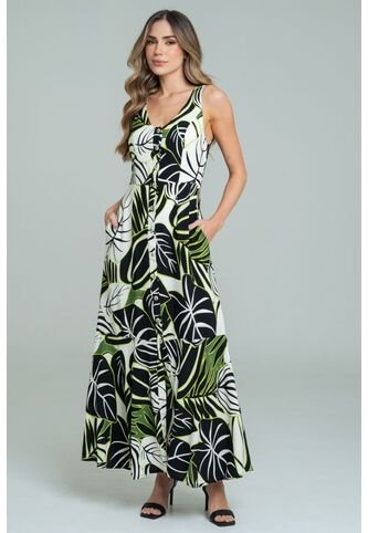 Vestido Belice Negro Ragged Pf11511447 Ragged