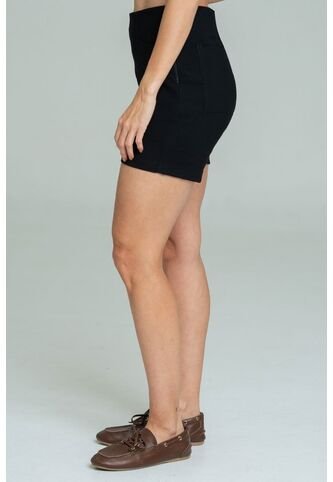 Short Vinsel Negro Ragged Pf11340173 Ragged