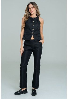 Chaleco Khrewe Negro Ragged Pf12150033