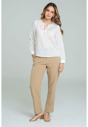 Blusa Hissa Blanco Ragged Pf12110868