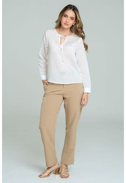 Pantalón Bowe Beige Ragged Pf11310920