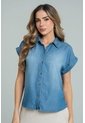 Camisa Zoe Azul Ragged Pf21110034 de Ragged