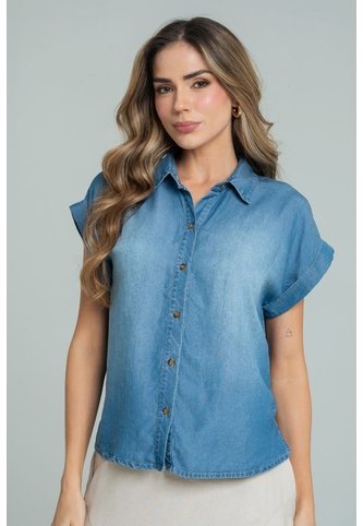 Camisa Zoe Azul Ragged Pf21110034 Ragged