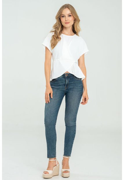 Blusa Hayard Blanco Ragged Pf11112954