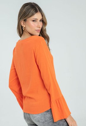 Blusa Maximara Naranja Ragged Pf11112689