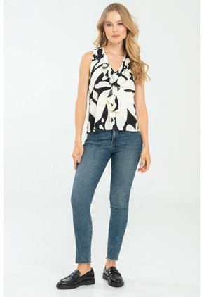 Blusa Lizzy Negro Ragged Pf11112949