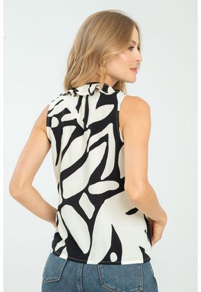 Blusa Lizzy Negro Ragged Pf11112949