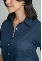 Blusa Rhowyna Azul Ragged Pf11113148 de Ragged