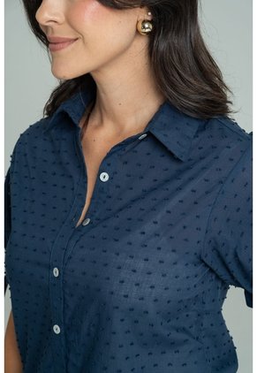 Blusa Rhowyna Azul Ragged Pf11113148
