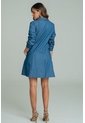 Vestido Austin Azul Ragged Pf21510022 de Ragged