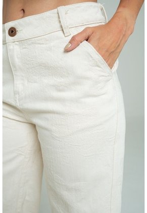 Jeans Jacquard Atlantico Beige Ragged Pf21350093