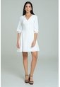 Vestido Delilah Blanco Ragged Pf12510419 de Ragged
