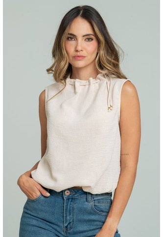 Blusa Mhyra Beige Ragged Pf12110879 Ragged