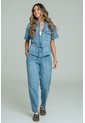 Camisa Denim Austria Azul Ragged Pf21110023 de Ragged