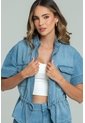 Camisa Denim Austria Azul Ragged Pf21110023 de Ragged
