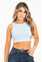 Crop Top Khima Azul Ragged Pf31122247 de Ragged
