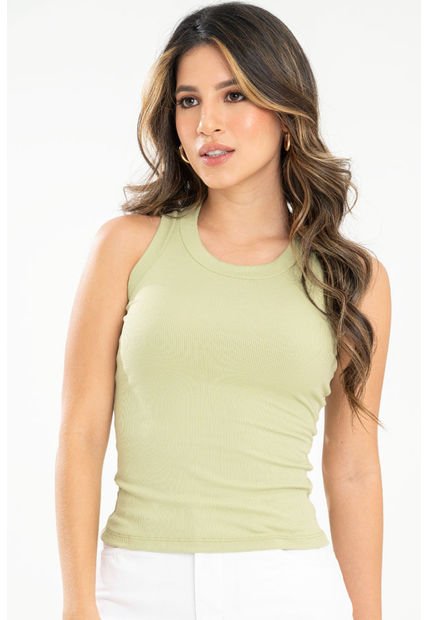 Blusa Allegra Verde Ragged Pf31122250