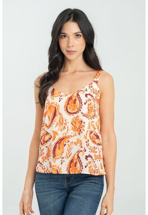 Blusa Shusan Beige Ragged Pf11113025