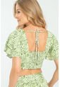 Crop Top Avenue Verde Ragged Pf11112777 de Ragged