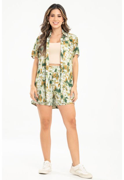 Short Rocco Verde Ragged Pf31340220